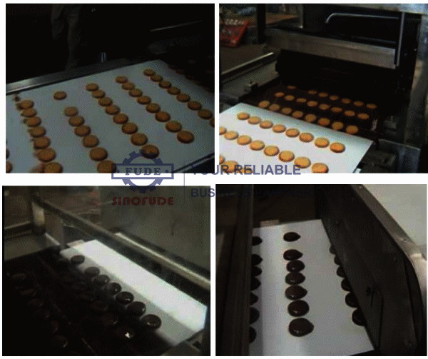 Multifunctional Chocolate Enrobing Line Chocolate Tempering Machine For Candy, Cake