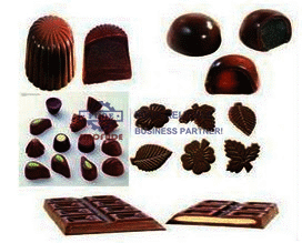 100~180kg/h Automatic Chocolate Moulding Line/ Chocolate Moulding Depositor Maker