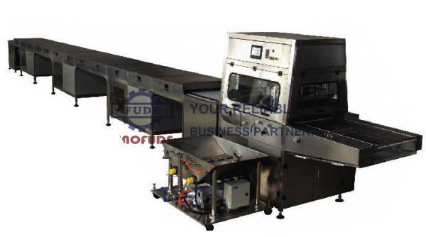 Multifunctional Chocolate Enrobing Line Chocolate Tempering Machine For Candy, Cake