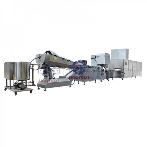 150-1200 kg/h Hard Candy Forming Machine Depositor Confectionery Production Line 55-60 n/min