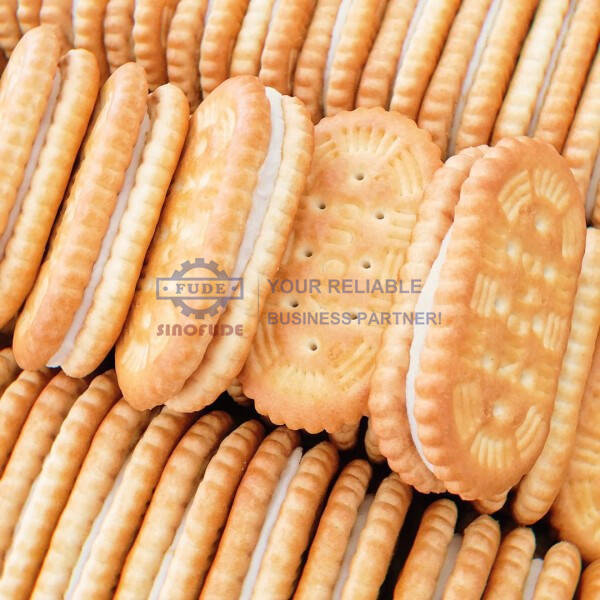 2+1/ 3+2 Biscuit Sandwiching Machine Full Automatic 100-450pcs/min With CE ISO