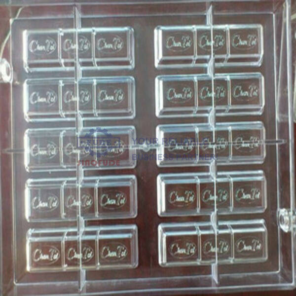 High Precision PC (Polycarbonate) Chocolate 2D / 3D PC Moulds With Smoothly Surface