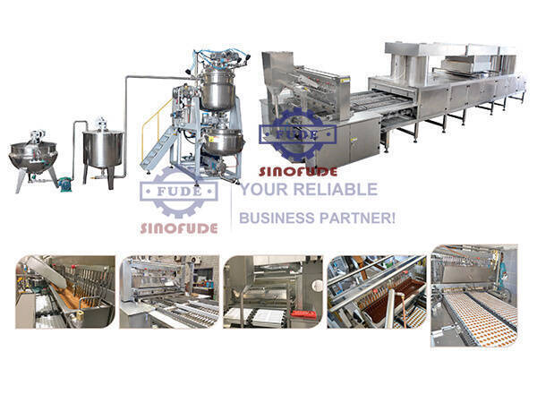 Fully Automatic/ Semi-Automatic Toffee Caramel Production Line For Soft Candy Making