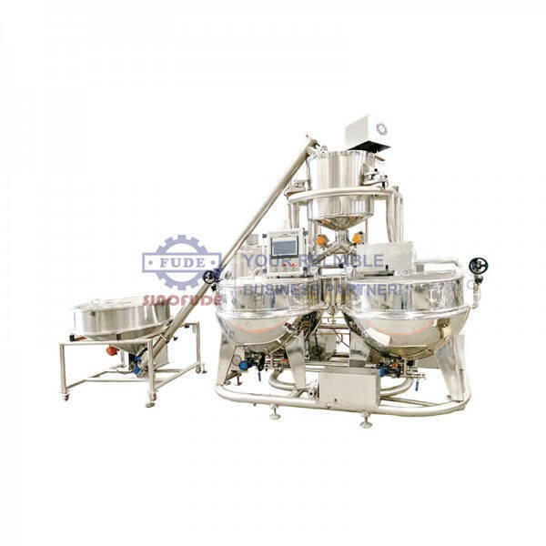 Confectionery Industry Auto Weighing Dissolving And Mixing System For Candy Machine