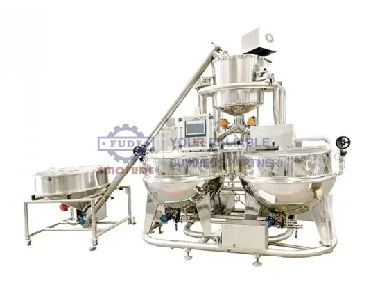 200-300kg/h Easy Operate Industrial Confectionery Making Machine