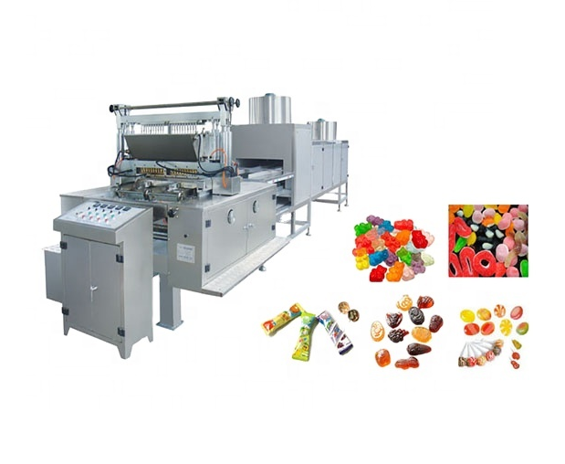 800kg/h Slight Weight Easy Operating Small Hard Candy Making Machine Price